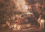 Peter Paul Rubens Landscape with St George (mk25) painting